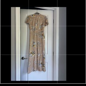 Vintage style midi, floral dress